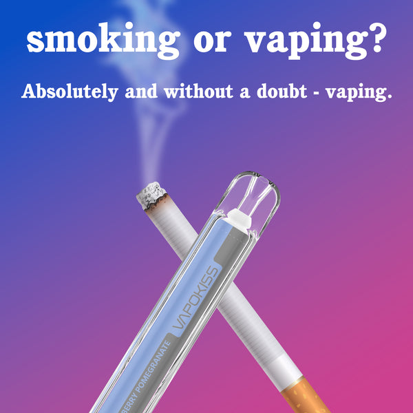 Is vaping really healthier than smoking?