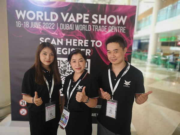 VAPOKISS Attend Dubai WORLD Vape Show 2022 - VAPOKISS Offical Online Store