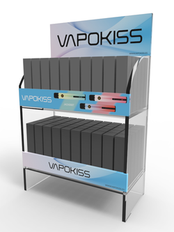 VAPOKISS Acrylic Transparent Display Stand